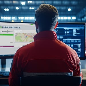 Software im Einsatzt für E-LKW Ladeinfrastruktur